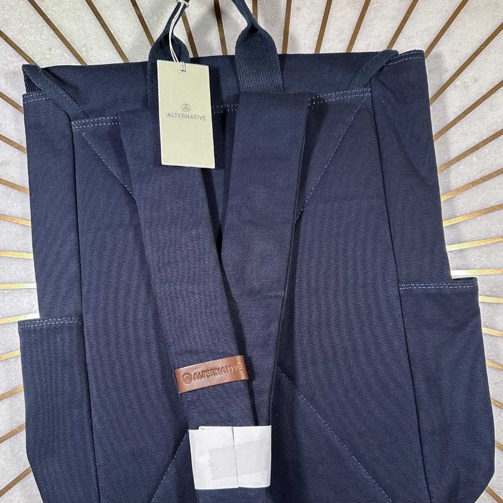 Alternative Mid 15" Cotton Computer Backpack - Picture 4 of 8